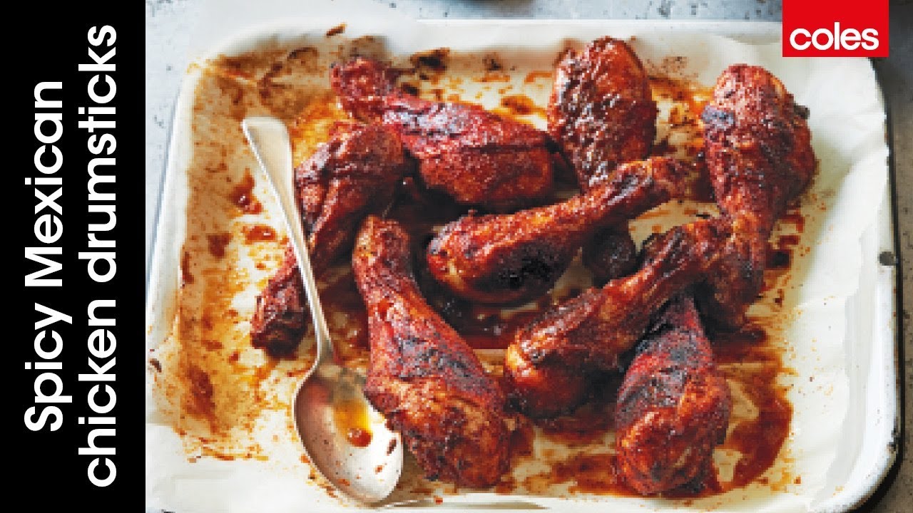 How to make spicy Mexican chicken drumsticks