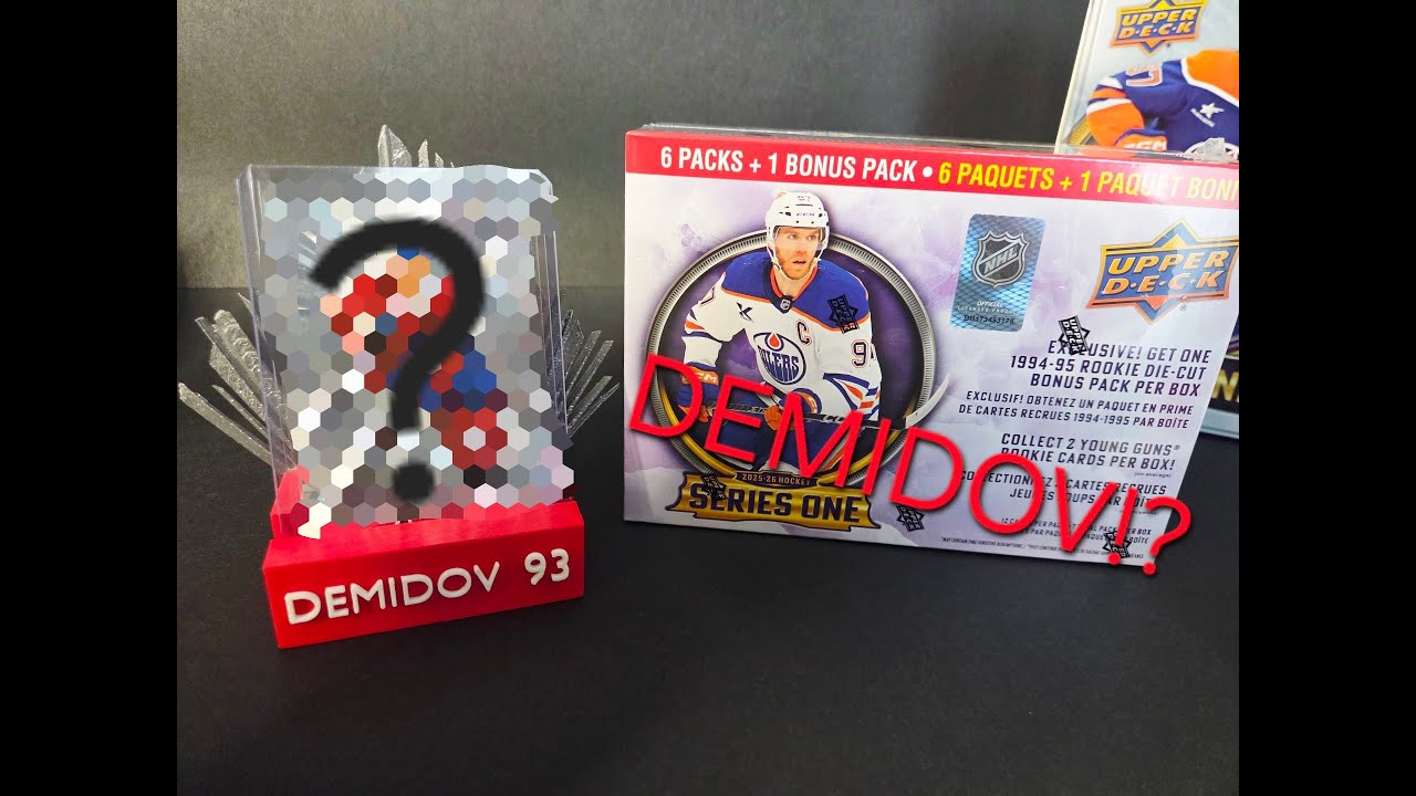 Is Retail Finally Good? Opening 25-26 Upper Deck Series 1 MegaBox