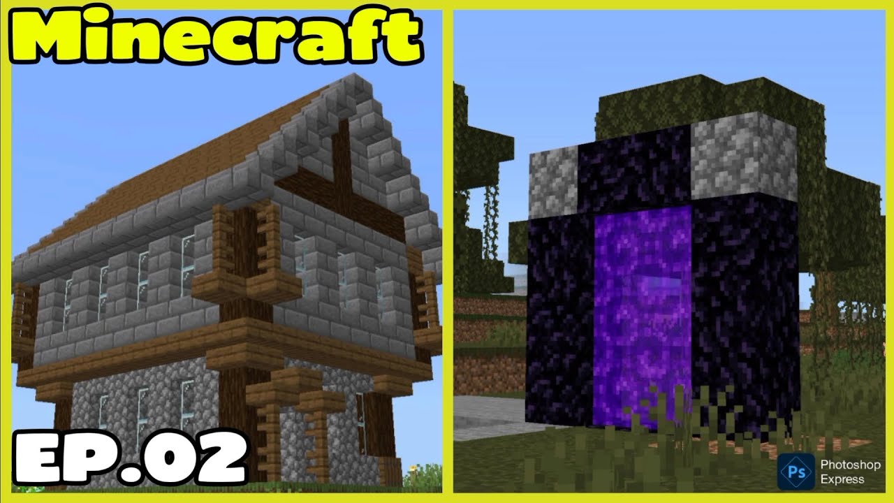 สร้างบ้านหลังแรก!! | Minecraft เอาชีวิตรอดในมายคราฟ1.21