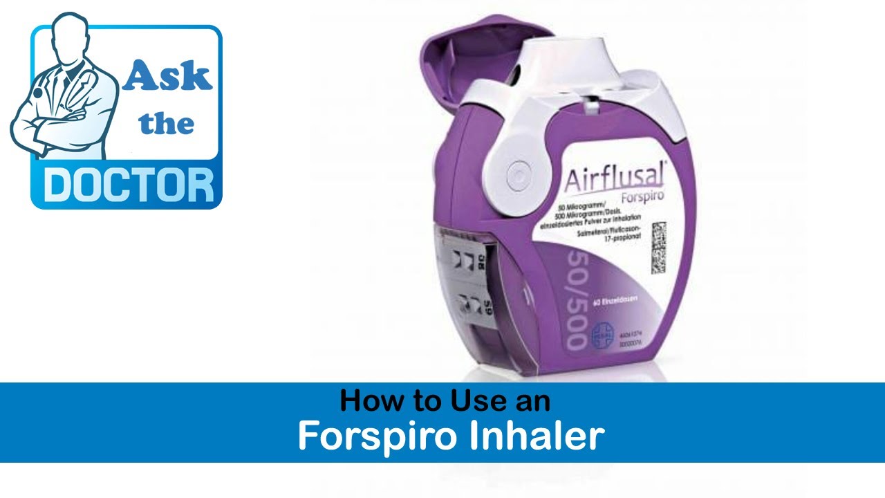How to use a Forspiro Inhaler
