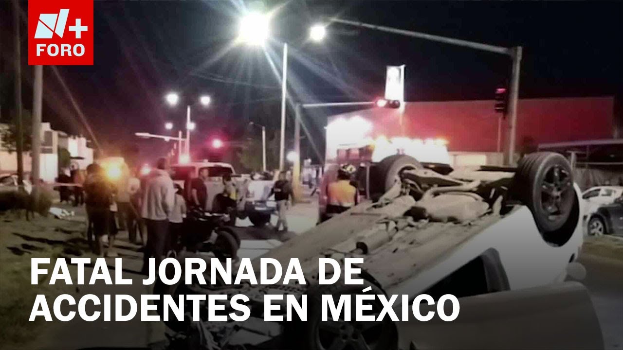 Accidentes viales dejan varios muertos y heridos en diferentes estados - Las Noticias