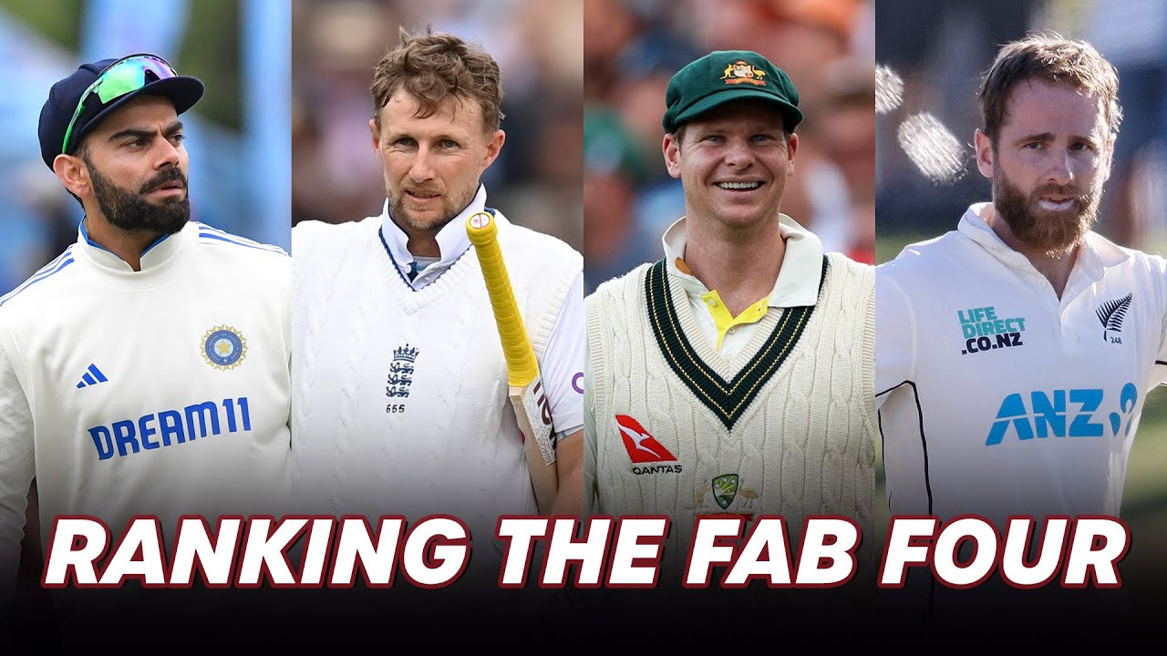 Ranking the Fab Four of Kohli, Root, Smith & Williamson | Willow Talk