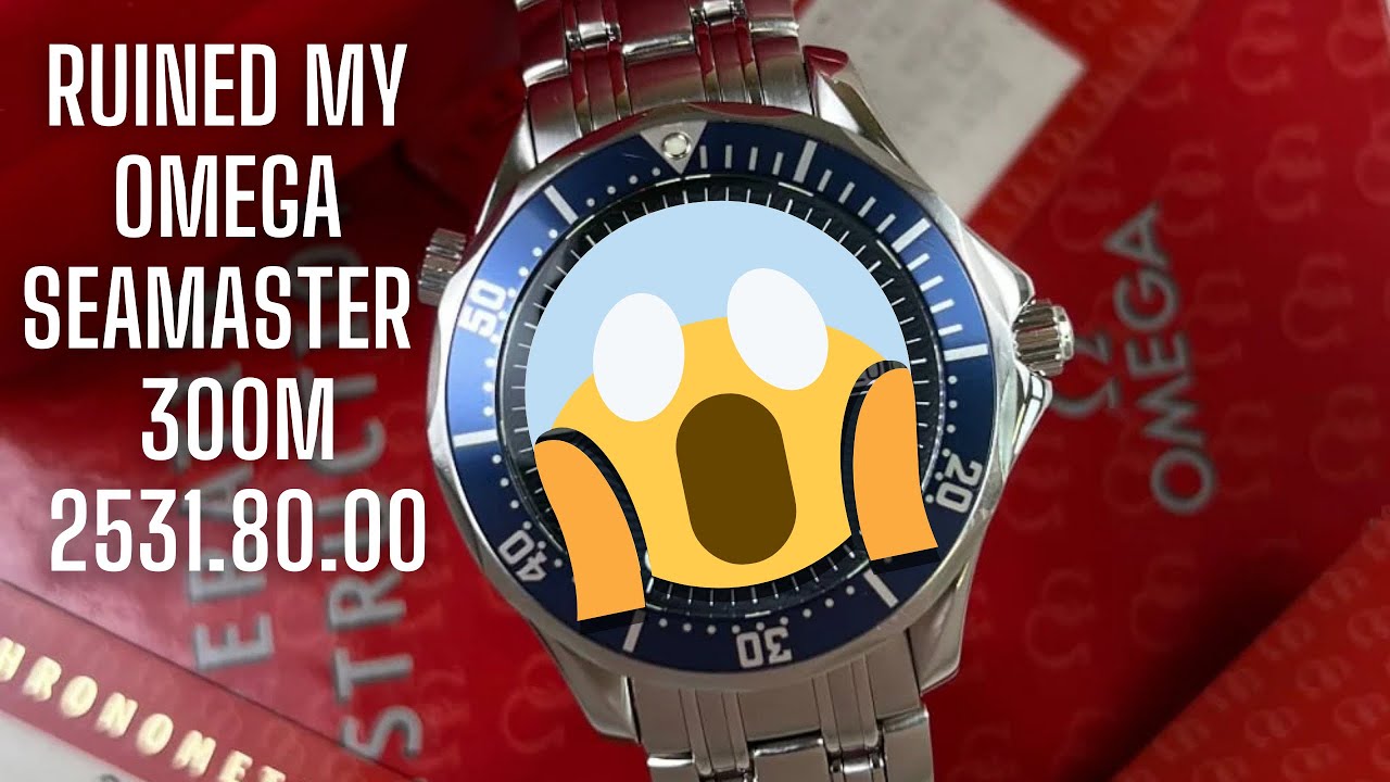 I Tried Repairing My Omega's Scratched Sapphire Crystal - Did it work?