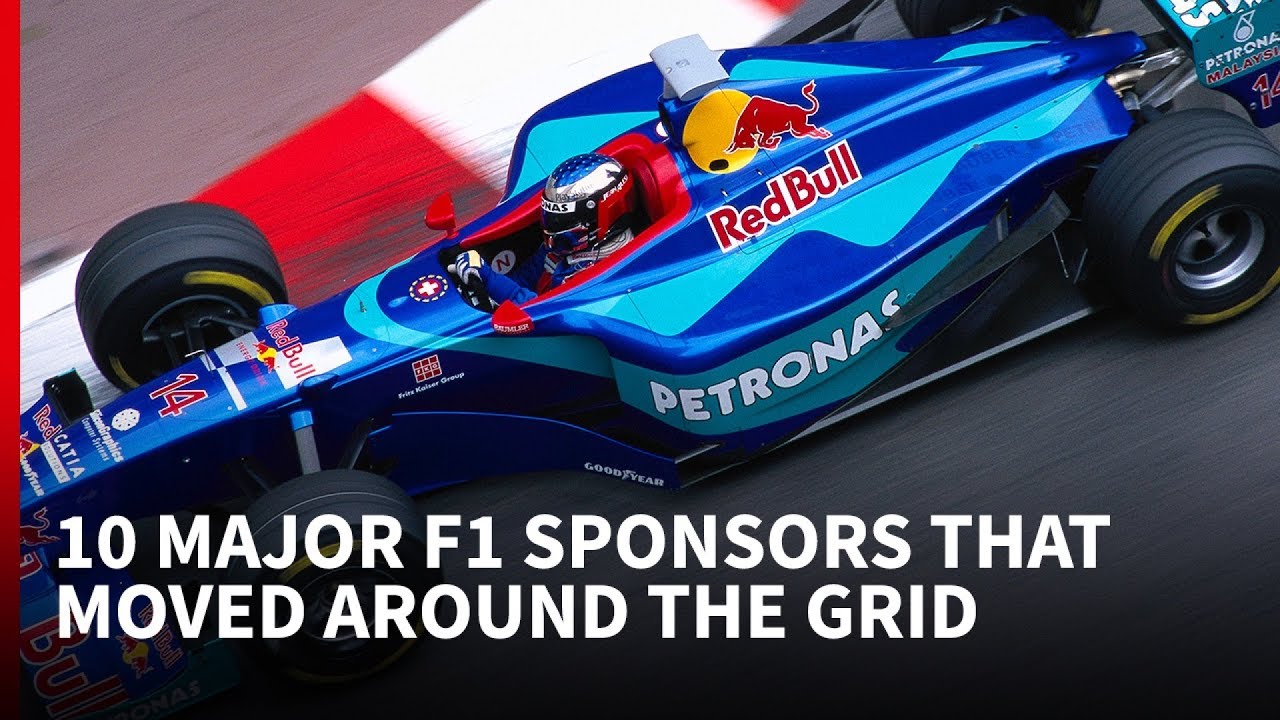 10 major F1 sponsors that moved around the grid