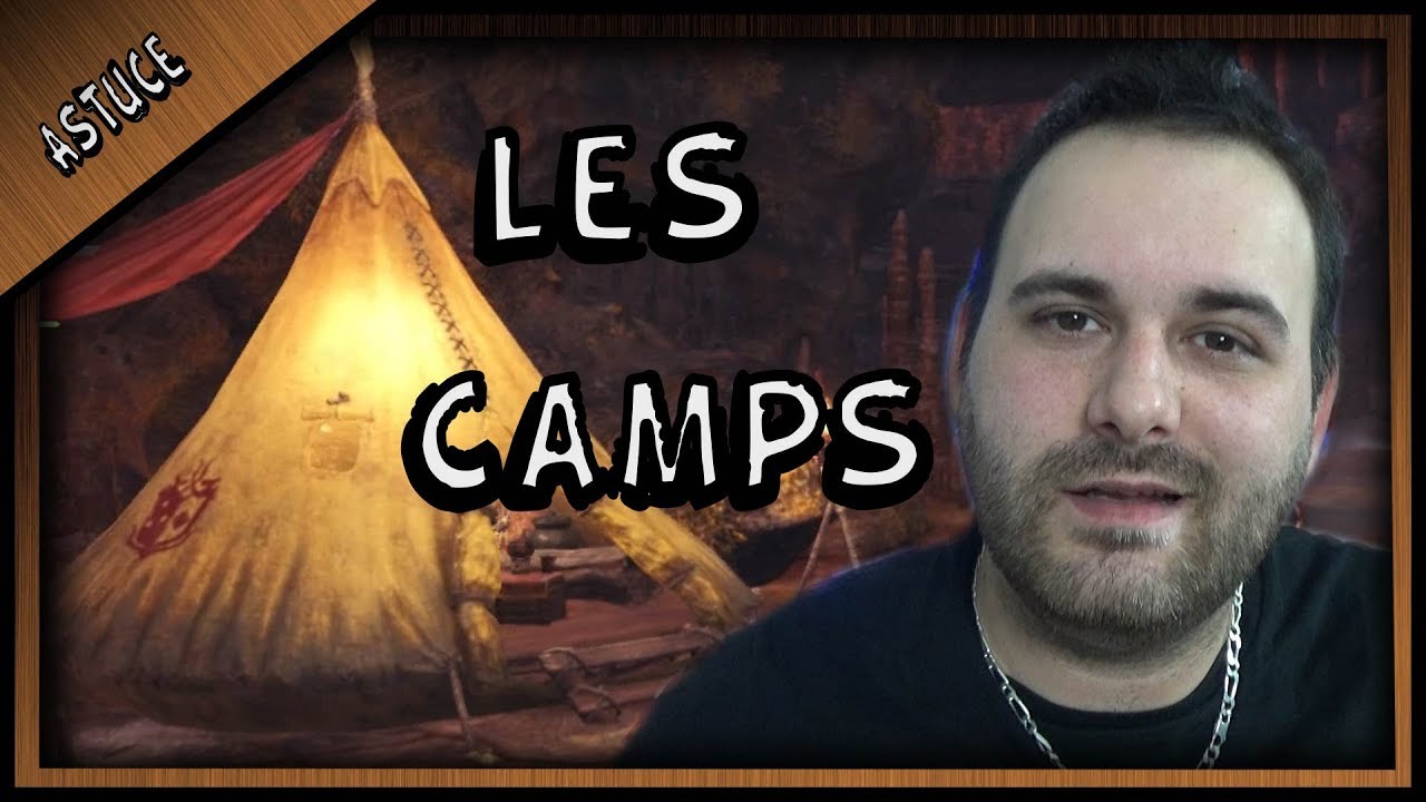 LOCALISATIONS DES EMPLACEMENTS DE TOUS LES CAMPS ( MONSTER HUNTER WORLD )