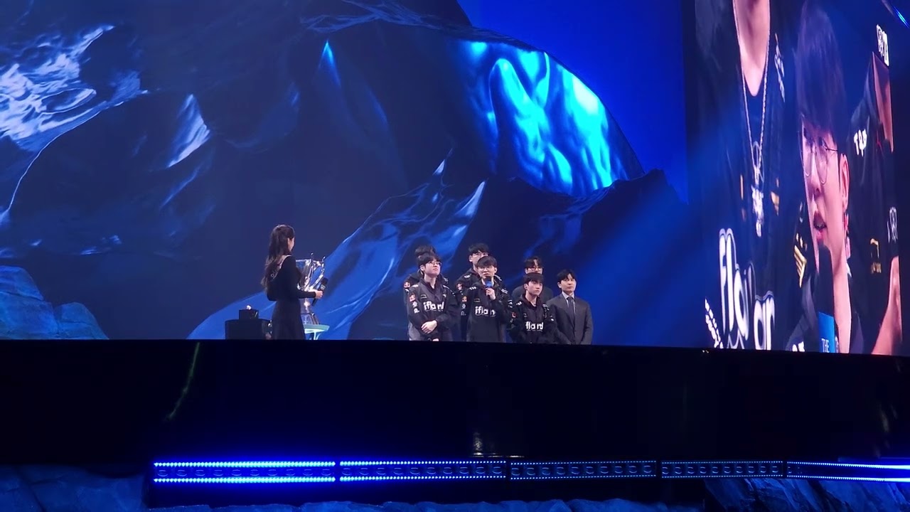 Worlds 2023 T1 롤드컵 우승 인터뷰 현장반응