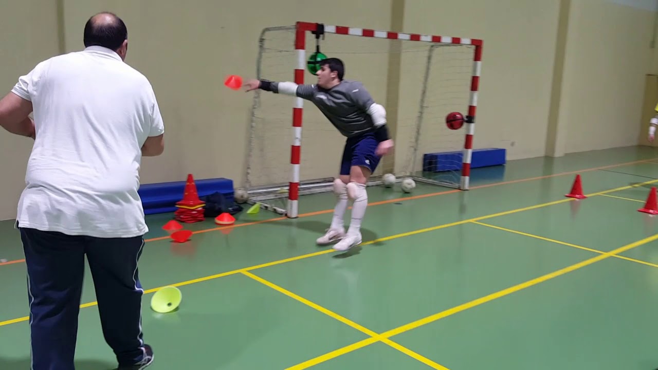 Entrenamiento específico porteros de fútbol sala
