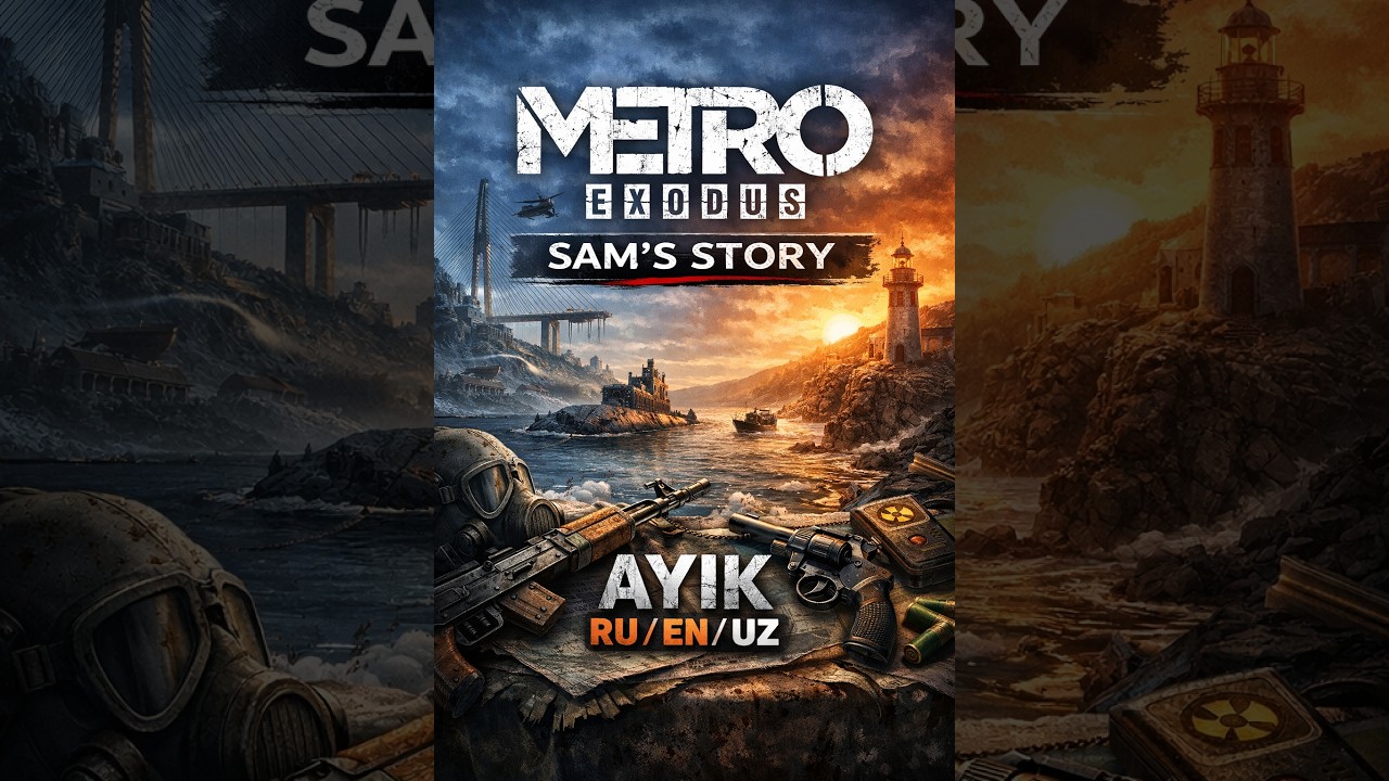Metro Exodus DLC: История Сэма| RU/ENG/UZ: Учим язык через игру. 19.02.2026