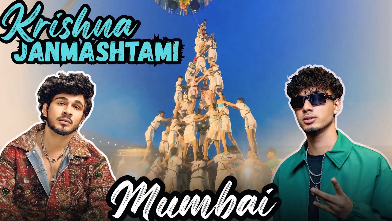 Janmashtami celebration ￼2025 || Devipada Borivali with  @SanjuRathodSR @yung_dsa 