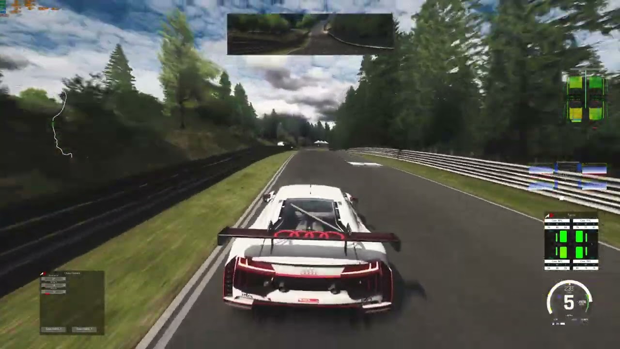 Asetto corsa Oem+ Cinematic Chase Cam