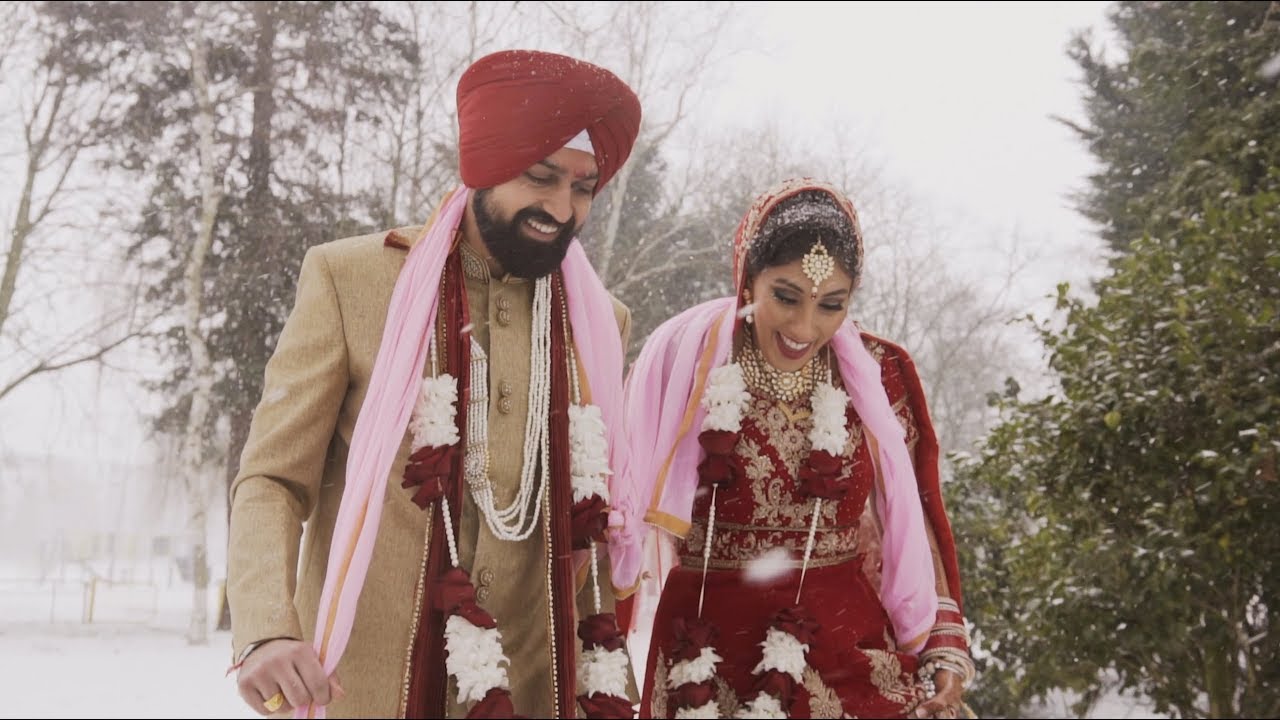 Indian Wedding in the Snow | London