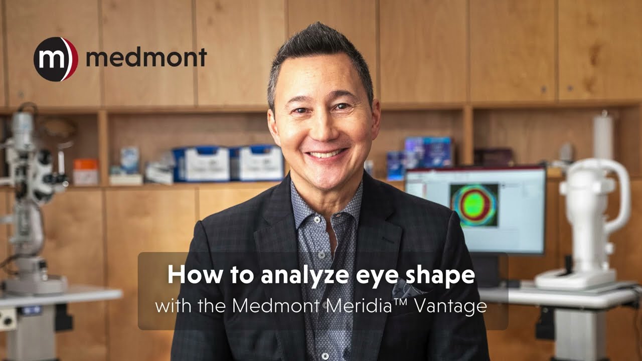 Medmont Meridia™ Vantage | Как анализировать форму глаз