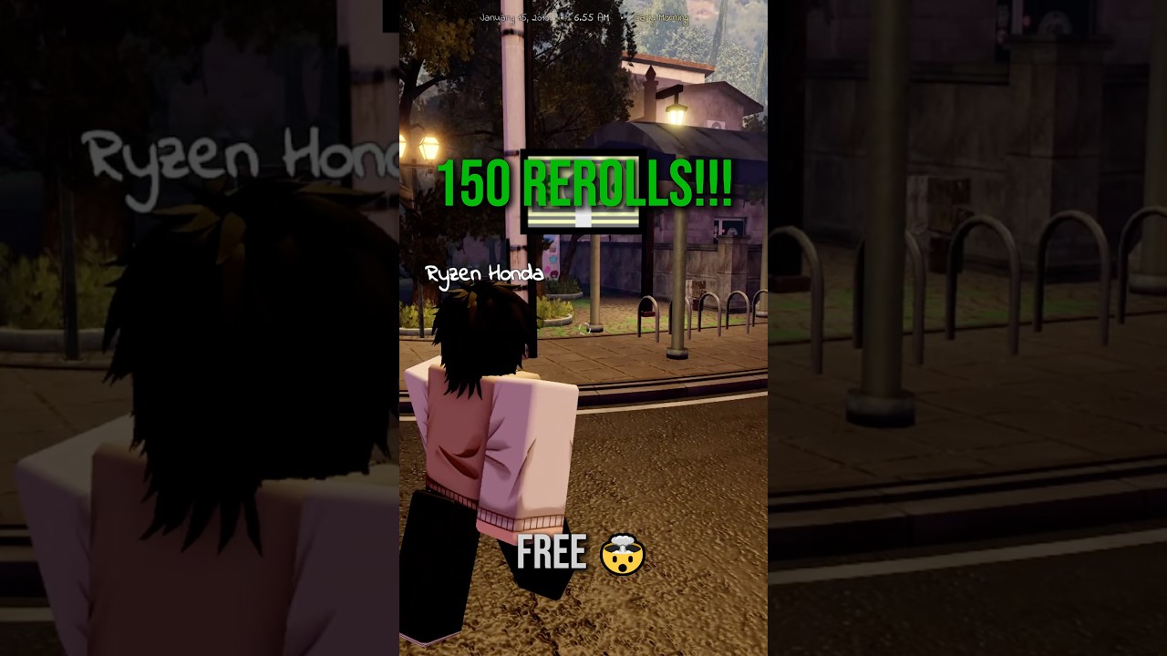 NEW GAKURAN SECRET CODES!! 🤯🎰 [150 RE-ROLLS!!] #roblox #codes #gakuran #new #update