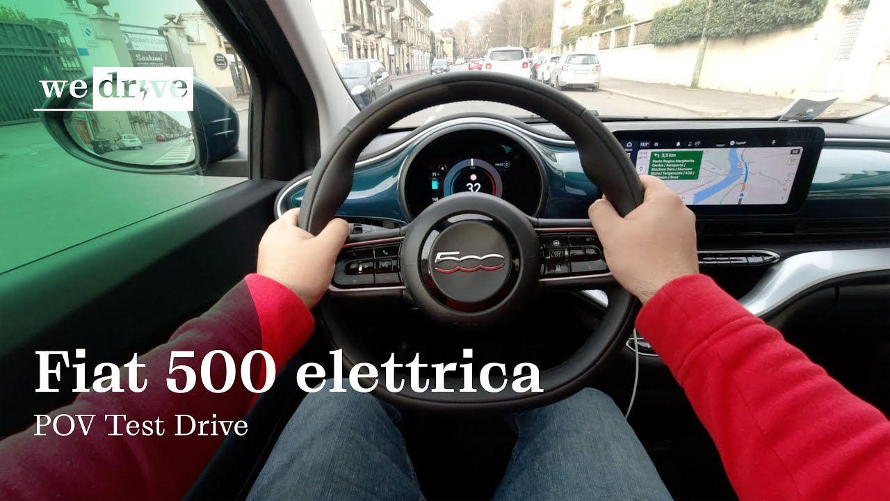 Fiat 500 elettrica | POV Test Drive