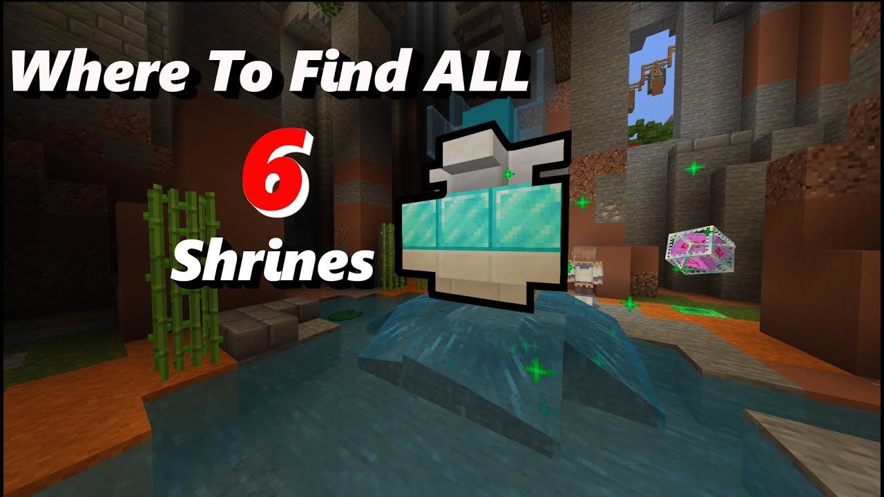 ALL 6 SHRINE LOCATIONS - Cubecraft Magic & Mayhem