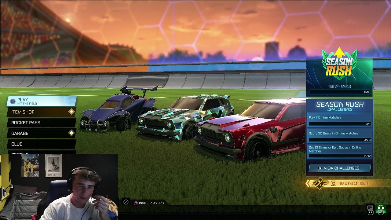 Siege ----- 99-0 rocket league vs my friend