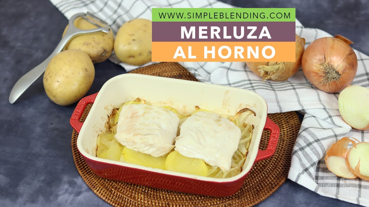LA MEJOR RECETA DE MERLUZA AL HORNO | Receta muy fácil de merluza al horno