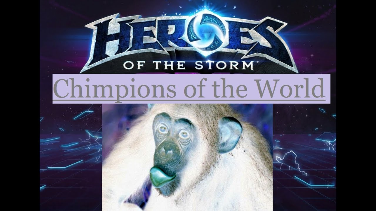[Heroes of the Storm] Chimp Style!: 5 Push Minion Swarm! [strong language]