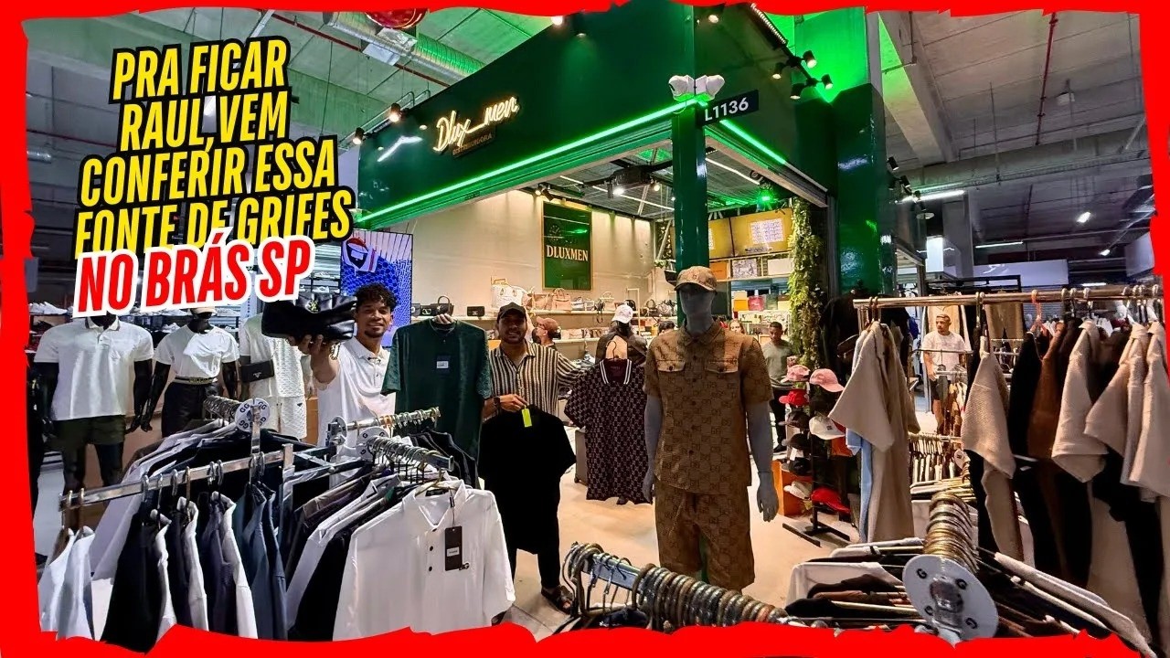 📍💰 AS GRIFES COM MALHA PREMIUM IMPORTADA NO BRÁS - SP📍💰