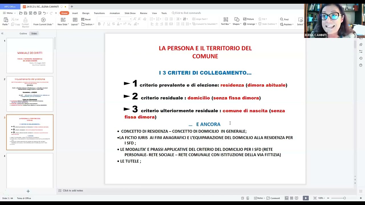 La residenza fittizia