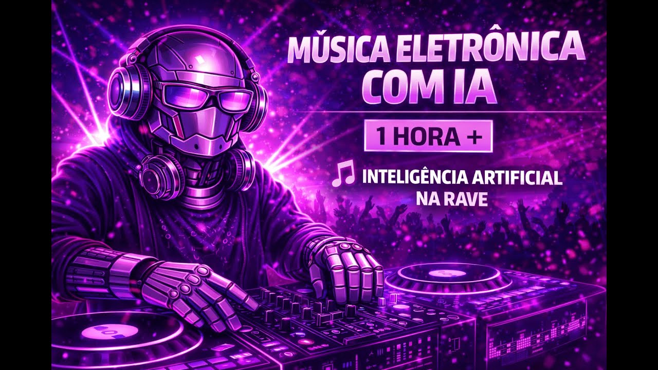 ⚡ RAVE COM IA (1 HORA+) | MÚSICA ELETRÔNICA PRA DEIXAR TOCANDO