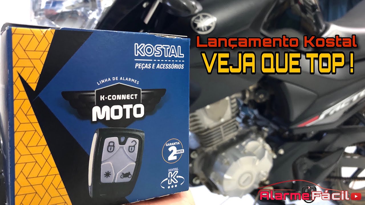 Alarme Kostal K-Connect Moto / Review e Instalação
