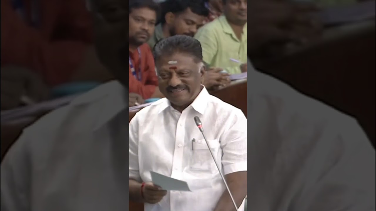 Opposition's recent speech in TN Assembly / DMK WhatsApp status