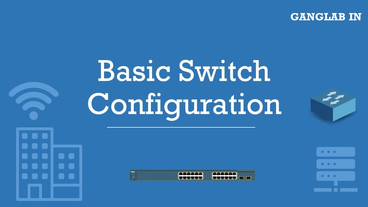 How to Configure VLAN in CISCO Switches [GANGLAB IN]