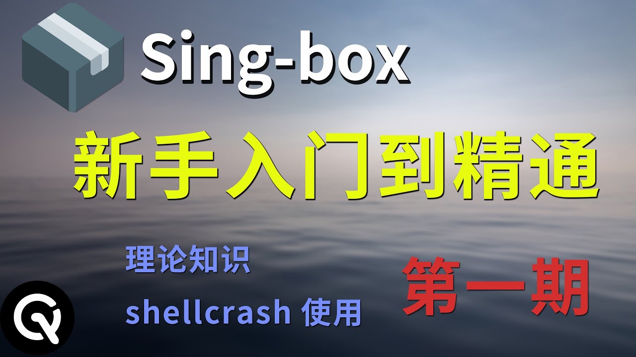 【最全系列教程】Singbox软路由端-零基础入门教程 | sing-box内核介绍、shellcrash的使用