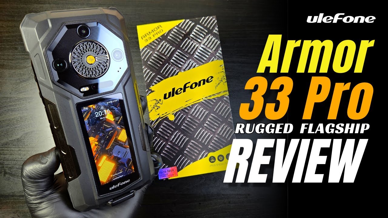 ULEFONE Armor 33 Pro REVIEW: 25500mAh Monster Battery & Dual Screens in Action!
