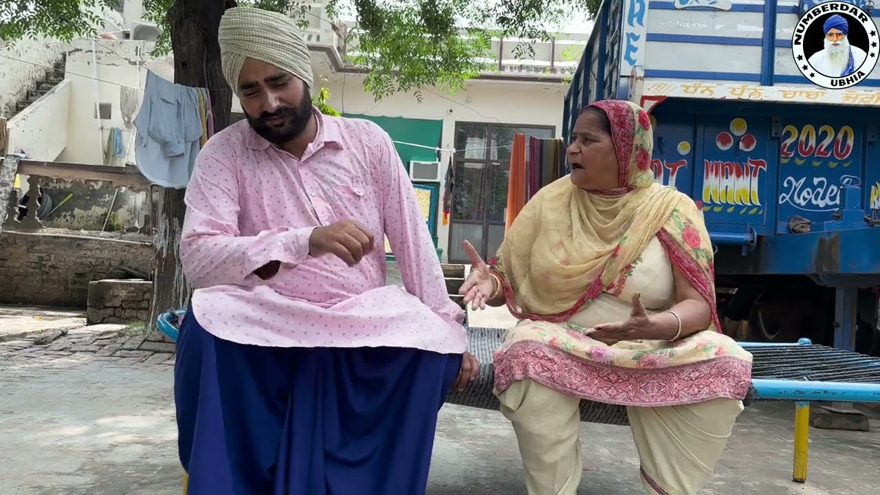 ਸੱਪਣੀ ਬੁੜੀ !! EP-30 SAPNI BUDDI !! LATEST COMEDY VIDEO 2022 !! NUMBERDAR UBHIA