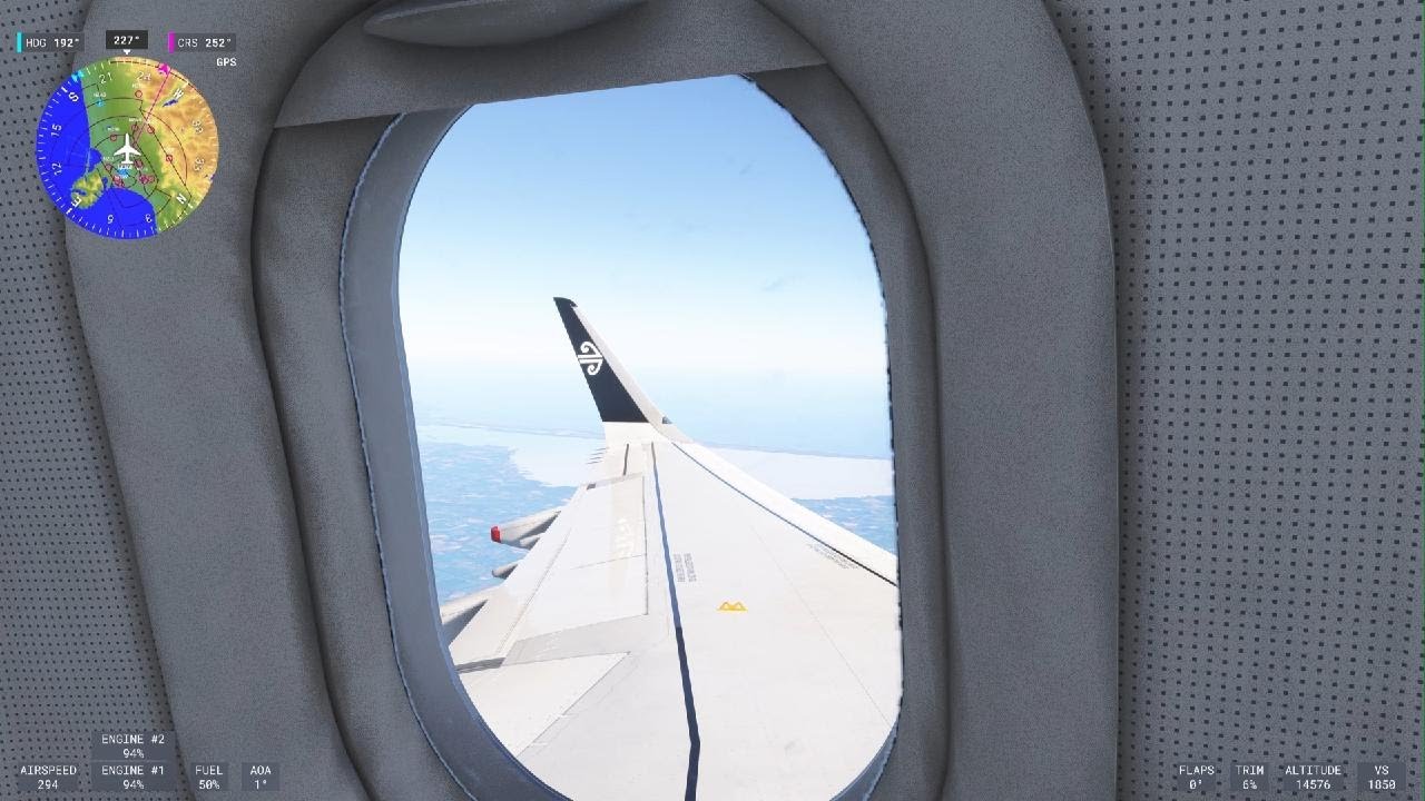 Full Flight MSFS24 A321NEO Air New Zealand Crihstchurch to Melbourne. 4k ultra realistic! Part1