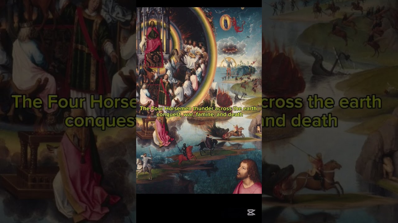 This is Matthias Gerung’s The Apocalypse, painted in the 16th century
