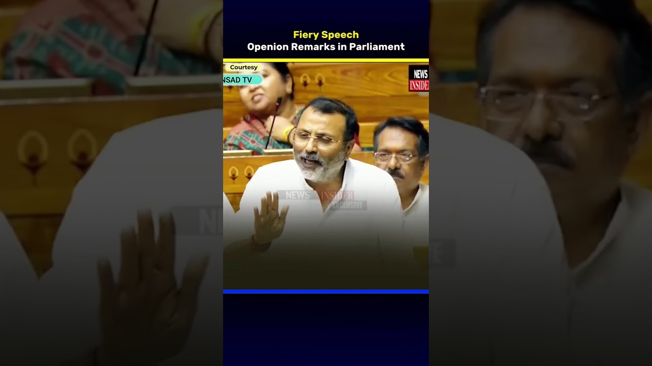 Nishikant Dubey opening remarks in Parliament | Fiery Speech | Direct News