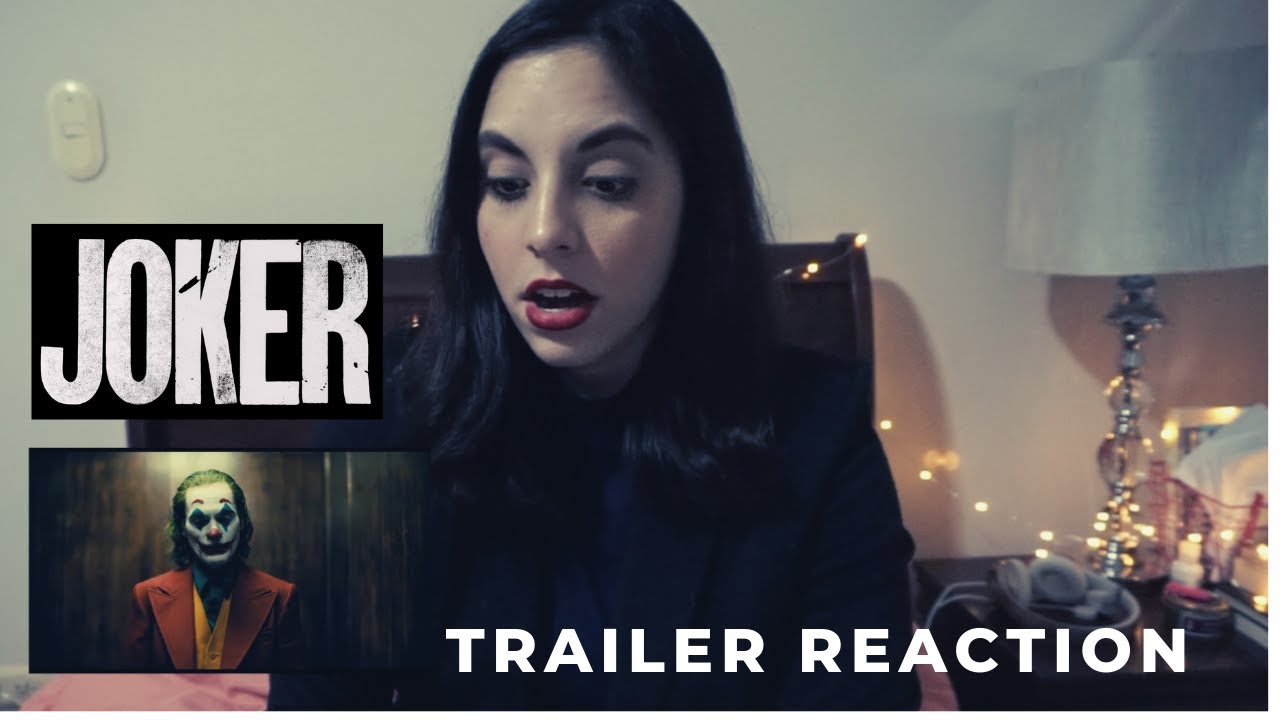 JOKER TEASER TRAILER REACTION!!