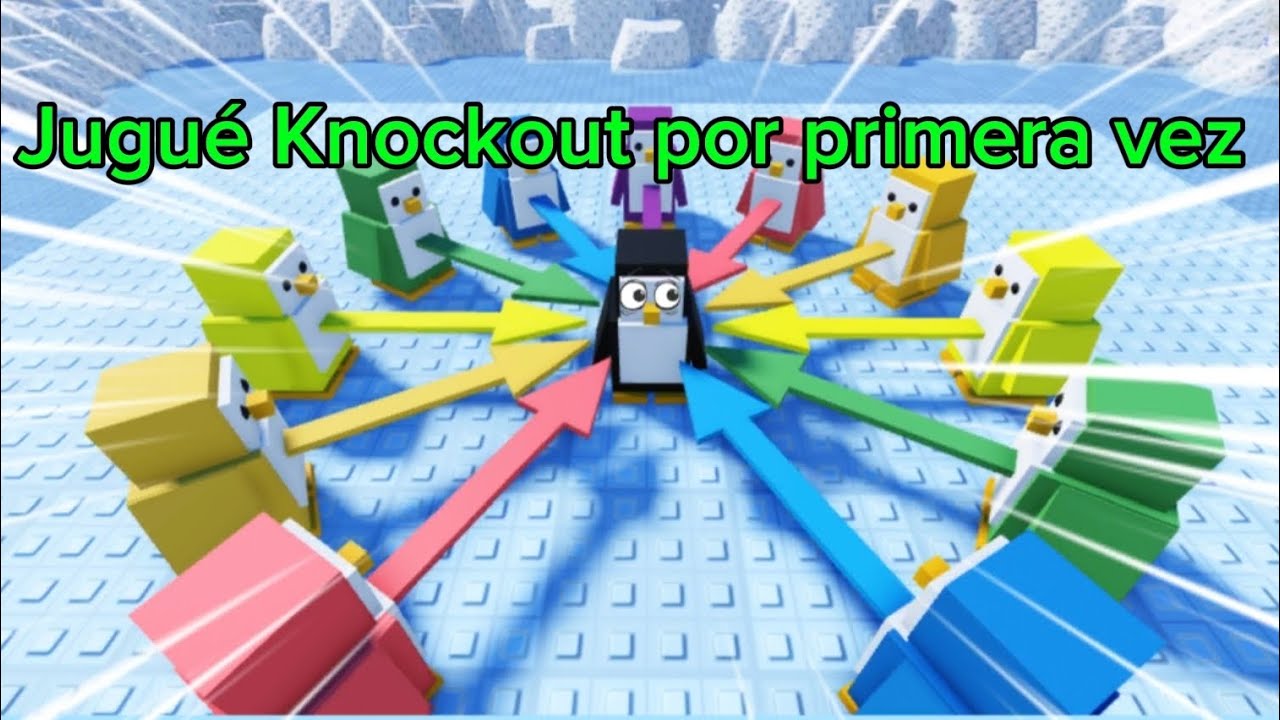Jugué Knockout por primera vez 🐧🐧