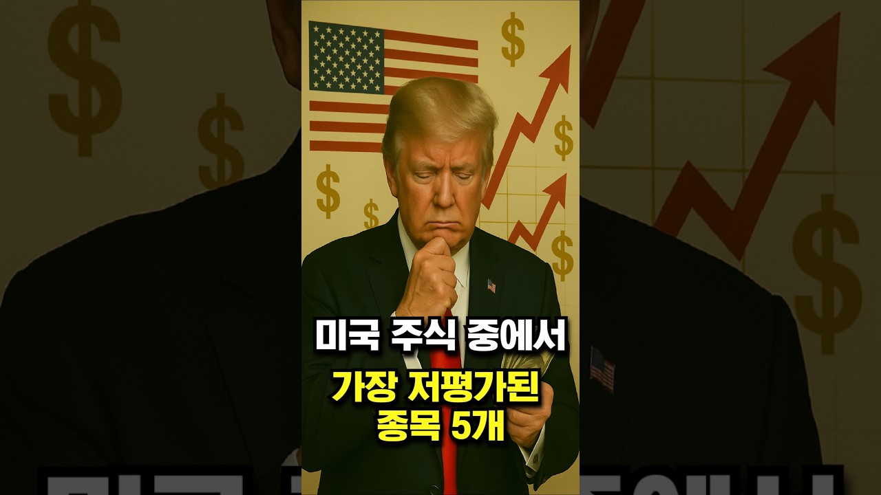 미국 주식 중에서 가장 저평가된 종목 5개