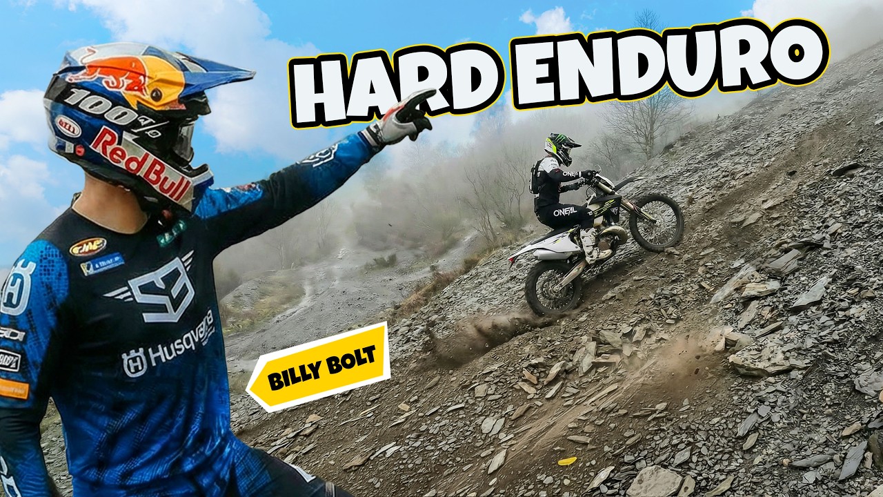We Learn Enduro from Billy Bolt In Wales