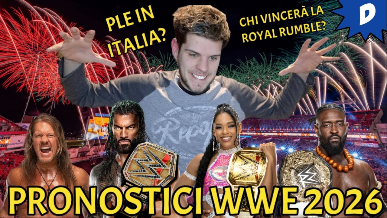 I MIEI PRONOSTICI WWE DEL 2026