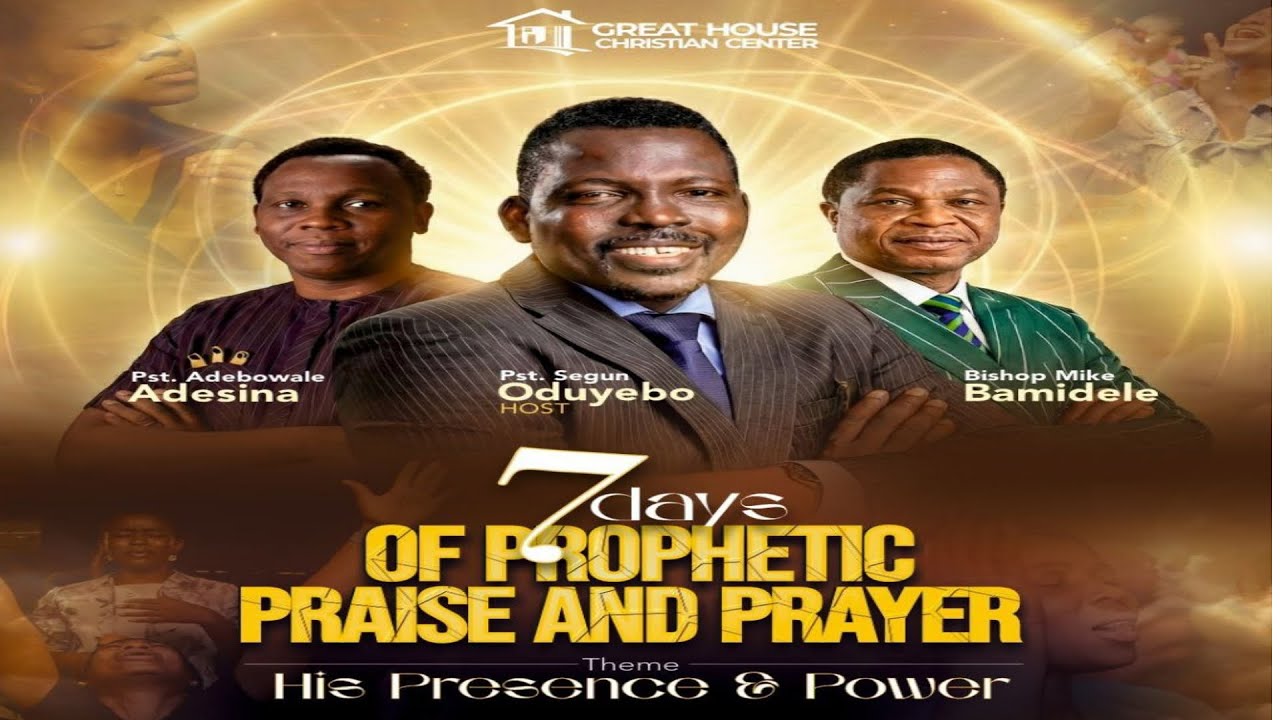 7 DAYS OF PROPHETIC PRAISE AND PRAYER 2026 II DAY 1 II HIS PRESENCE AND POWER II PST SEGUN ODUYEBO