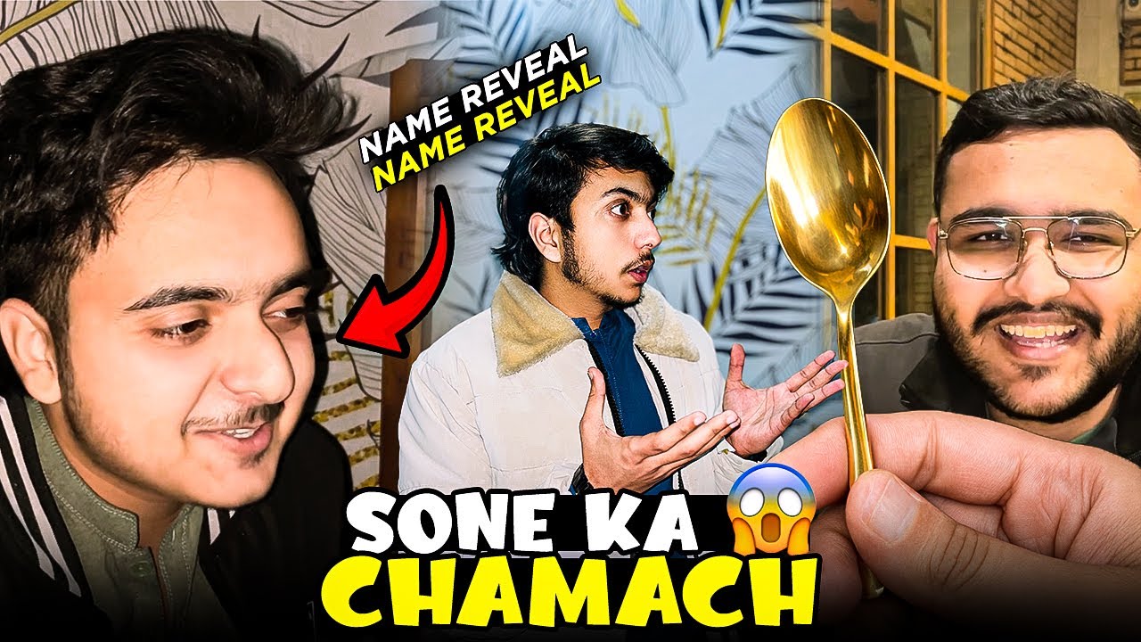 Sone Ka Chamach Pasand Agaya 😱 | Hassnain Ne Name Reveal Kar Diya 😂