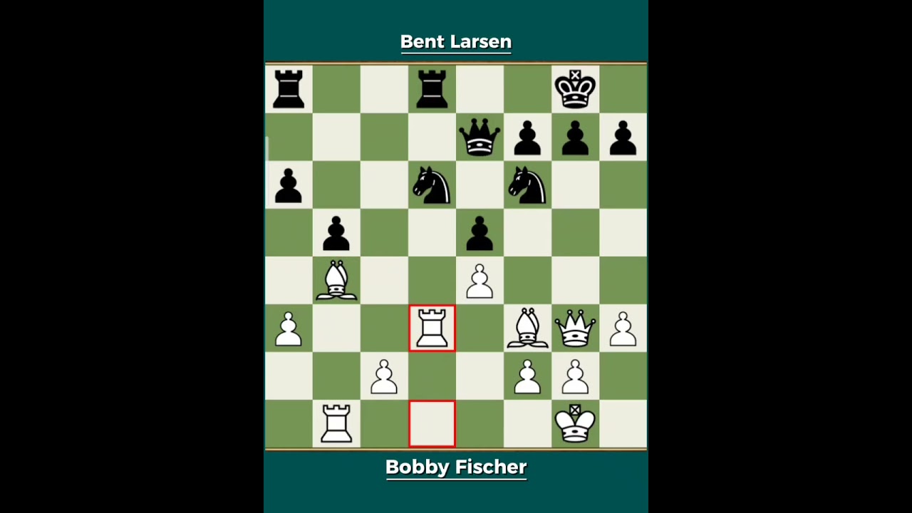 Bobby Fischer vs Bent Larsen ◉ Zurich International Tournament 1959: Clash of Future Legends