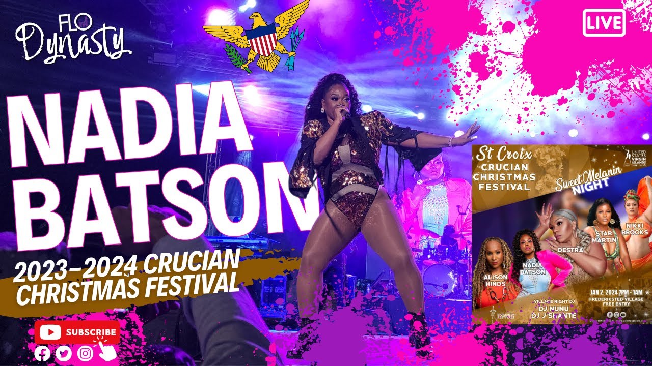 Nadia Batson Explosive STX Live Crucian Carnival Festival 2024 #usvi #carnival #vi #trini