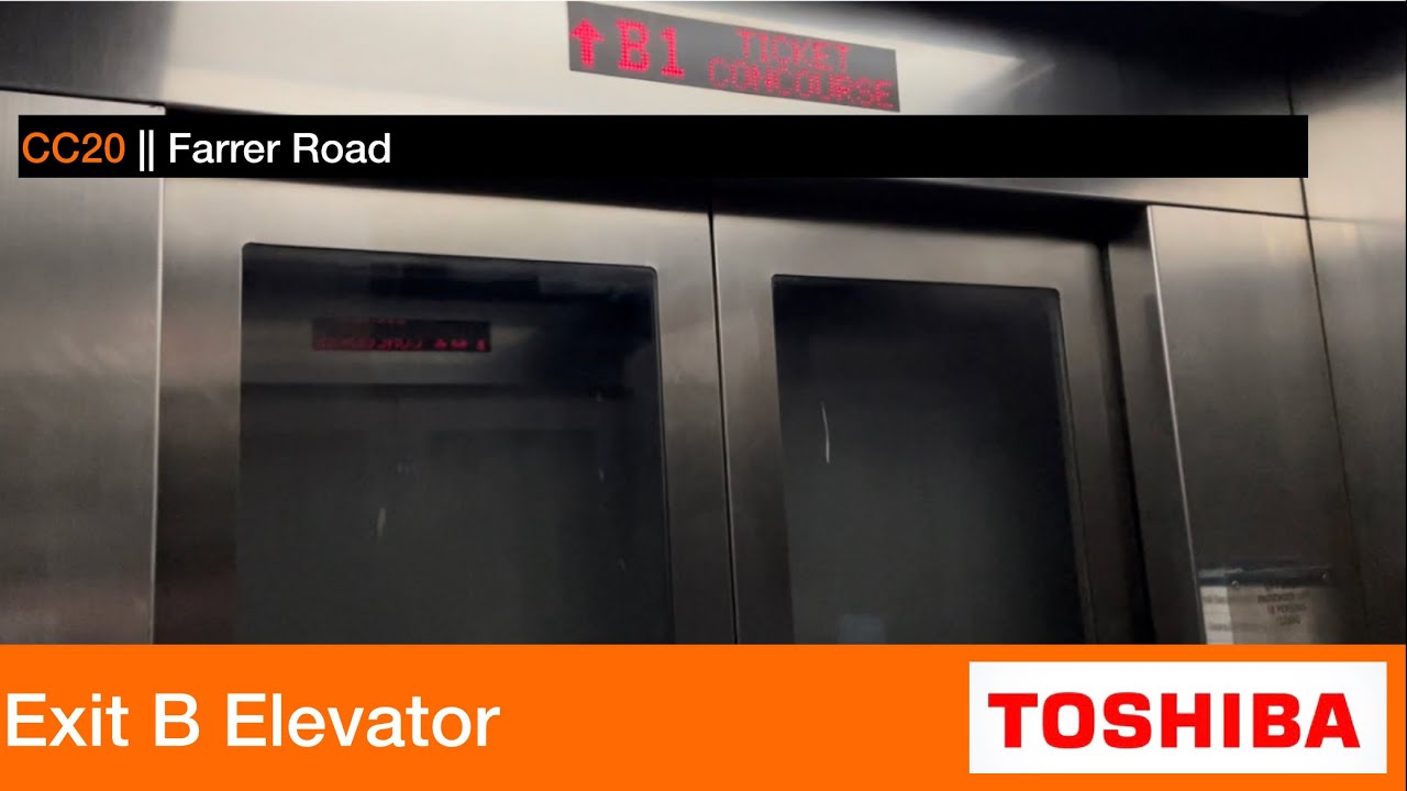 Farrer Road MRT Station || Toshiba Elevator (Exit B)