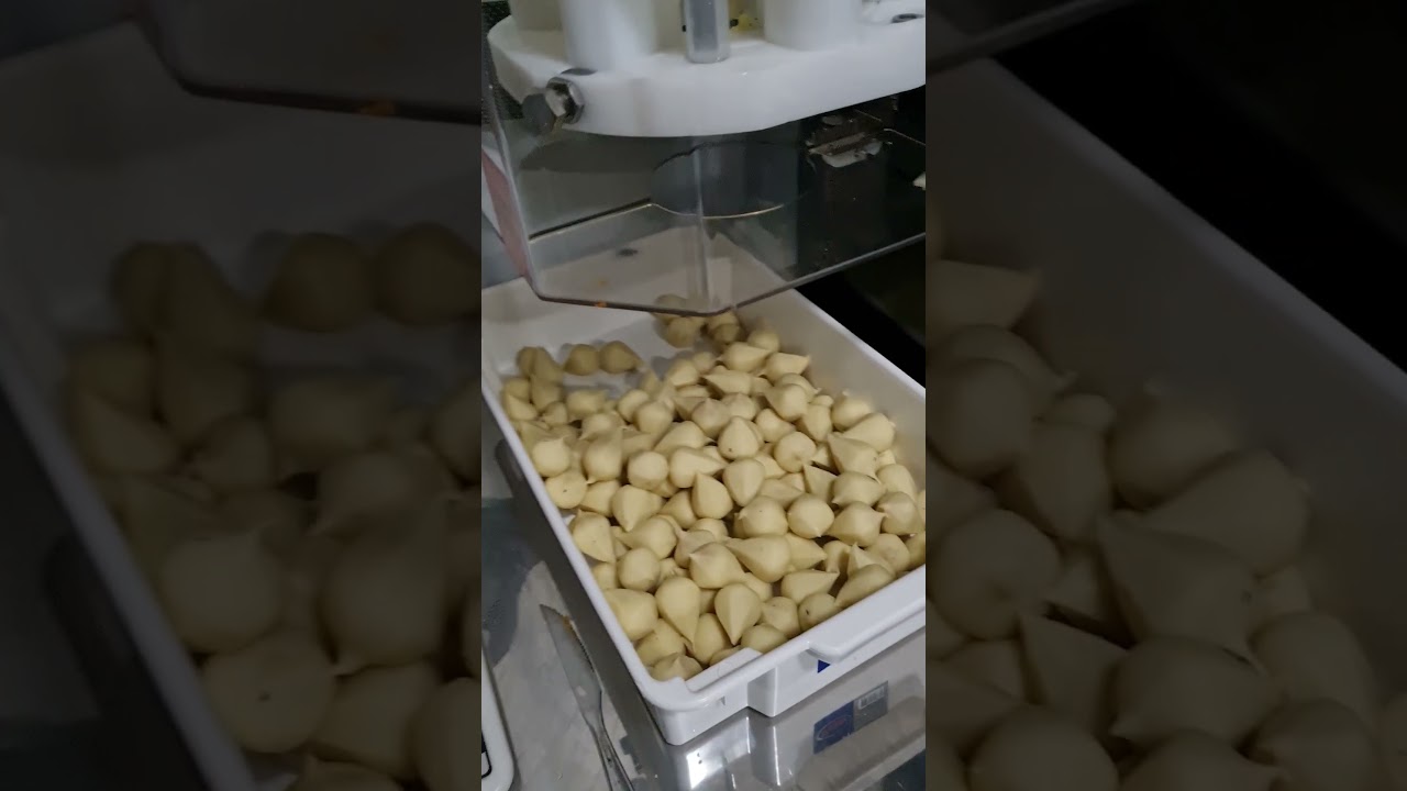 produzindo coxinha modeladora 