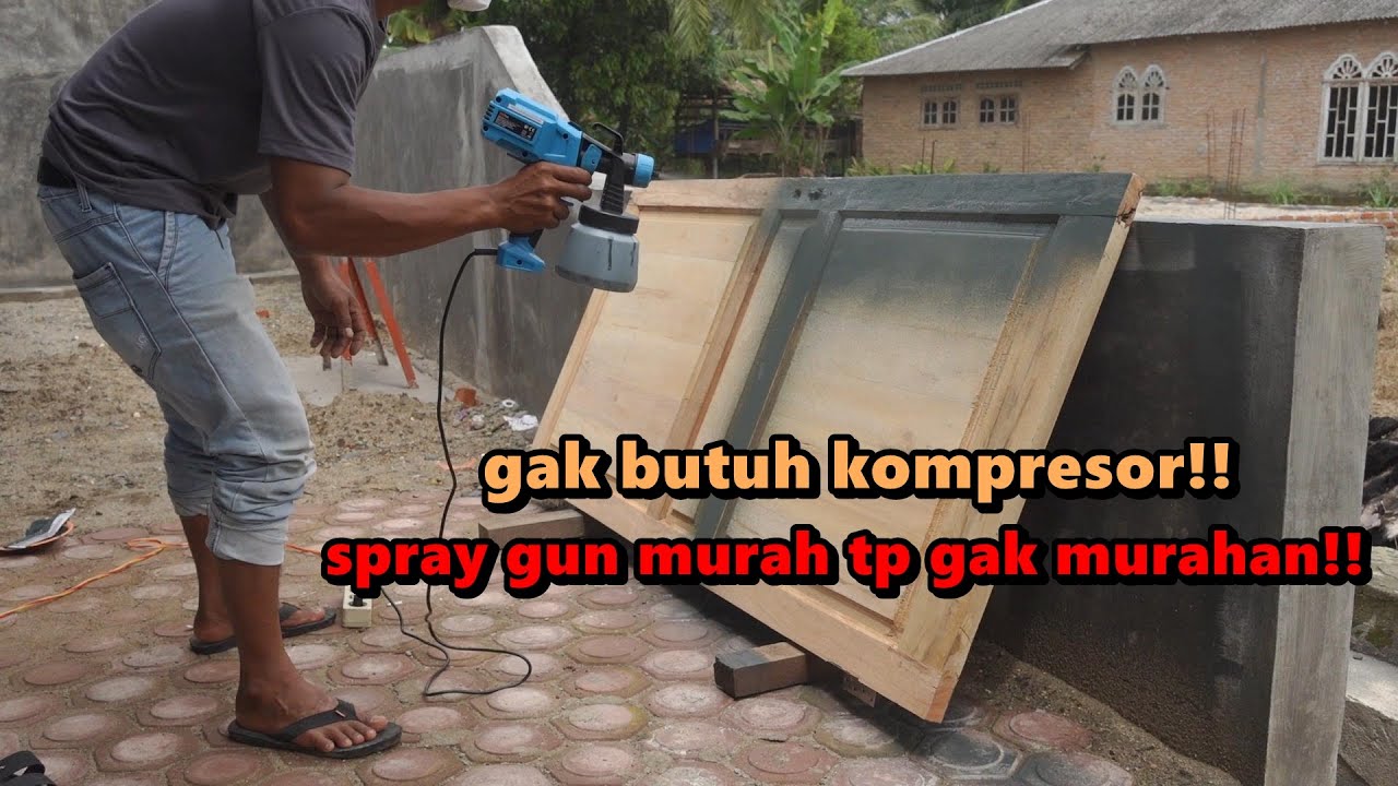review elektric spraygun Multipro ESP-800 JY - alat cat semprot murah yg gak murahan!!