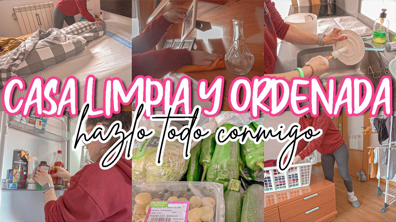 MOTIVACIÓN de LIMPIEZA 💪🏻| MUCHA LIMPIEZA y ORDEN | COMPRA SEMANAL | A mi manera