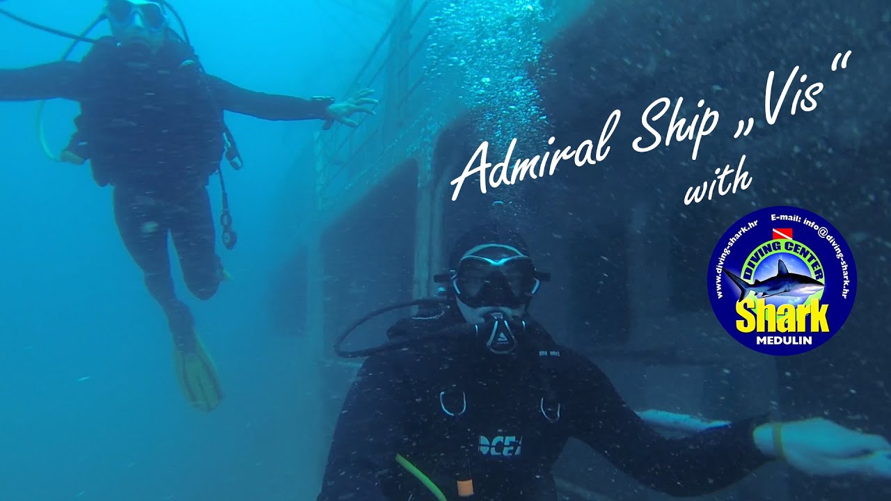 Wreck Diving - Admiral Ship Vis Tito Croatia