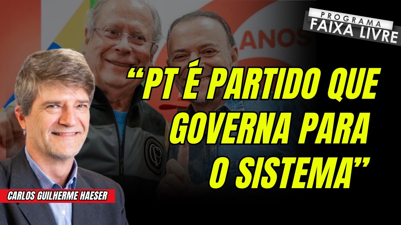 Guilherme Haeser exalta histórico do PT, mas lamenta escolhas feitas a partir do sucesso eleitoral