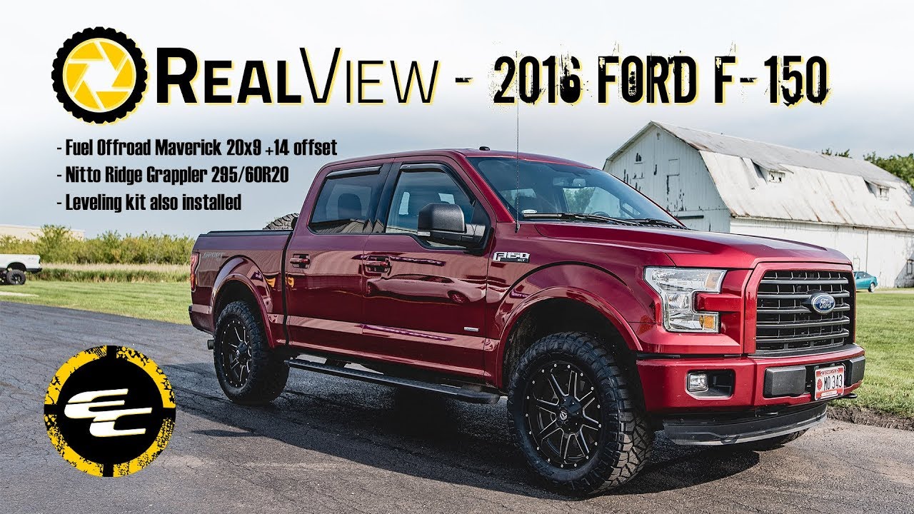 RealView - Leveled 2016 Ford F-150 w/ 20